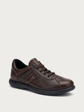 Casual leather sneakers - Wood | FRAU