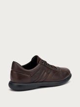 Casual leather sneakers - Wood | FRAU