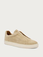 Urban suede slip-ons - Oat | FRAU