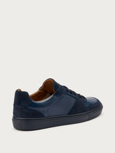 Urban sneakers with suede inserts - Blue | FRAU