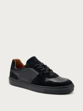 Urban sneakers with suede inserts - Black | FRAU