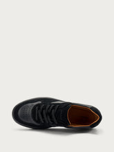 Urban sneakers with suede inserts - Black | FRAU