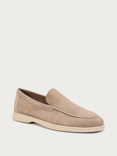 Slip-on in pelle scamosciata - Sabbia | FRAU