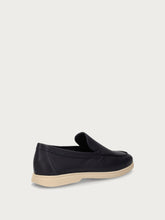 Leather slip-ons - Blue | FRAU