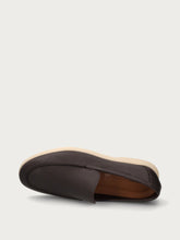 Leather slip-ons - Ebony | FRAU