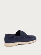 Scarpe da barca in suede - Blu | FRAU