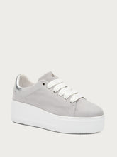Suede flatform sneakers - Ice | FRAU