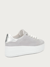 Suede flatform sneakers - Ice | FRAU