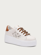 Flatform sneakers with laser-etched detailing - CHALKrust | FRAU