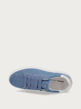 Sneakers platform in denim - Denim chiaro | FRAU