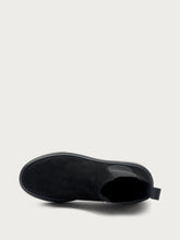 Casual suede Chelsea boots - Black | FRAU