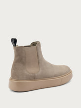 Casual suede Chelsea boots - Sand | FRAU