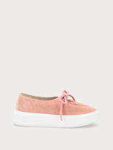 Sneaker mit Verschluss in Blasebalgform - Hellrosa | FRAU