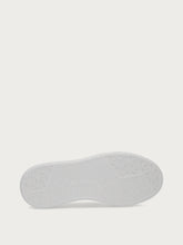 Silberne Leder-Slip-ons - Silber | FRAU