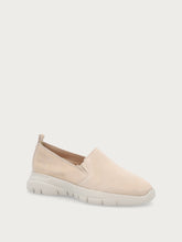 Extra-light suede slip-ons - Ecru | FRAU