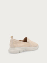 Extra-light suede slip-ons - Ecru | FRAU