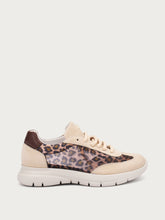 Sneaker aus Mesh mit Leopardenmuster - Leo | FRAU