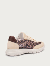Sneaker aus Mesh mit Leopardenmuster - Leo | FRAU