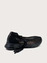 Ballerina aus extra leichtem Mesh - Schwarz | FRAU