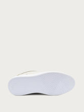 ComfortTech-Sneaker aus gestanztem Nubukleder - Creme | FRAU