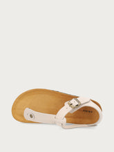 Zehenstegsandalen mit Fußbett aus Kork - Butter | FRAU