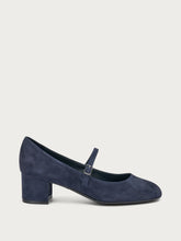 Suede Mary Janes - Blue | FRAU
