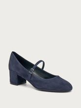 Suede Mary Janes - Blue | FRAU