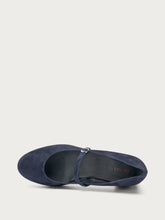 Suede Mary Janes - Blue | FRAU