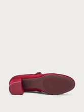 Suede Mary Janes - Bordeaux | FRAU