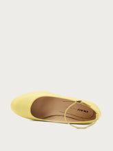 Mary-Janes mit Knöchelriemchen - Mimose | FRAU