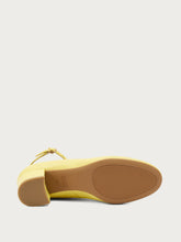 Mary-Janes mit Knöchelriemchen - Mimose | FRAU