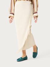 Mocassino con nappine in suede - Verde Alga | FRAU