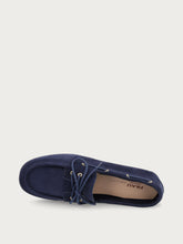Mocassini da barca flat - Blu Navy | FRAU