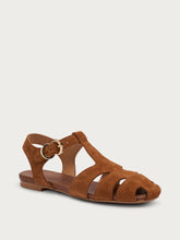 Suede fisherman sandals - Cinnamon | FRAU