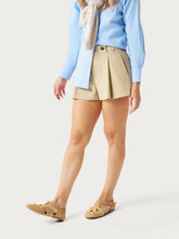 Suede cut-out sandals - Wheat | FRAU