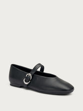 Leather ballet flats - Black | FRAU