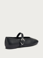 Leather ballet flats - Black | FRAU