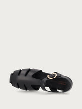 Leather fisherman sandals - Black | FRAU