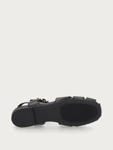 Leather fisherman sandals - Black | FRAU