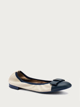 Ballerina morbida con fiocco - BLUNAVYcrema | FRAU
