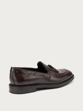 Polished leather loafers with tassels - Mulberry | FRAU