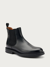 Plain leather Chelsea boots - Black | FRAU