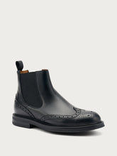 Leather Chelsea boots - Black | FRAU