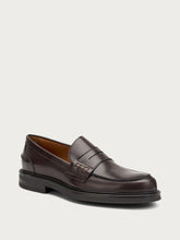 Polished leather varsity loafers - Mulberry | FRAU