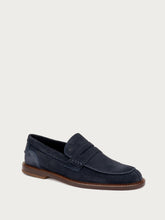 Loafers with leather outsole - Blue | FRAU