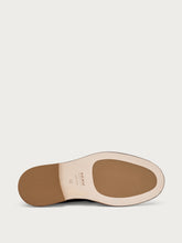 Loafers with leather outsole - Blue | FRAU
