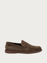 Loafers with leather outsole - Dark Brown | FRAU