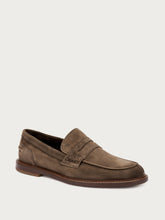 Loafers with leather outsole - Dark Brown | FRAU