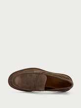 Loafers with leather outsole - Dark Brown | FRAU