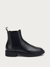 Colour-block leather Chelsea boots - Black | FRAU